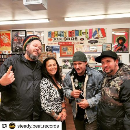 Troy Dendekker at Steady Beat Records. 